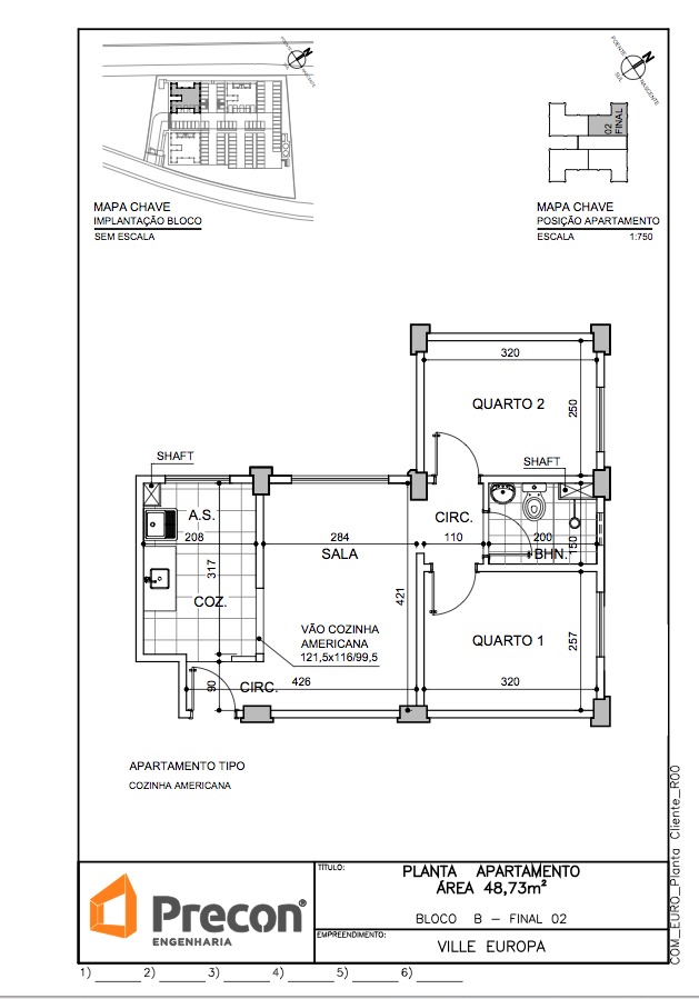 João Pinheiro – Apartamento 2 quartos