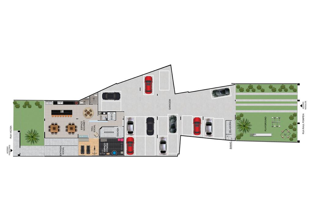 São Pedro – Apartamento novo 3 quartos São Pedro – Apartamento novo 3 quartos
