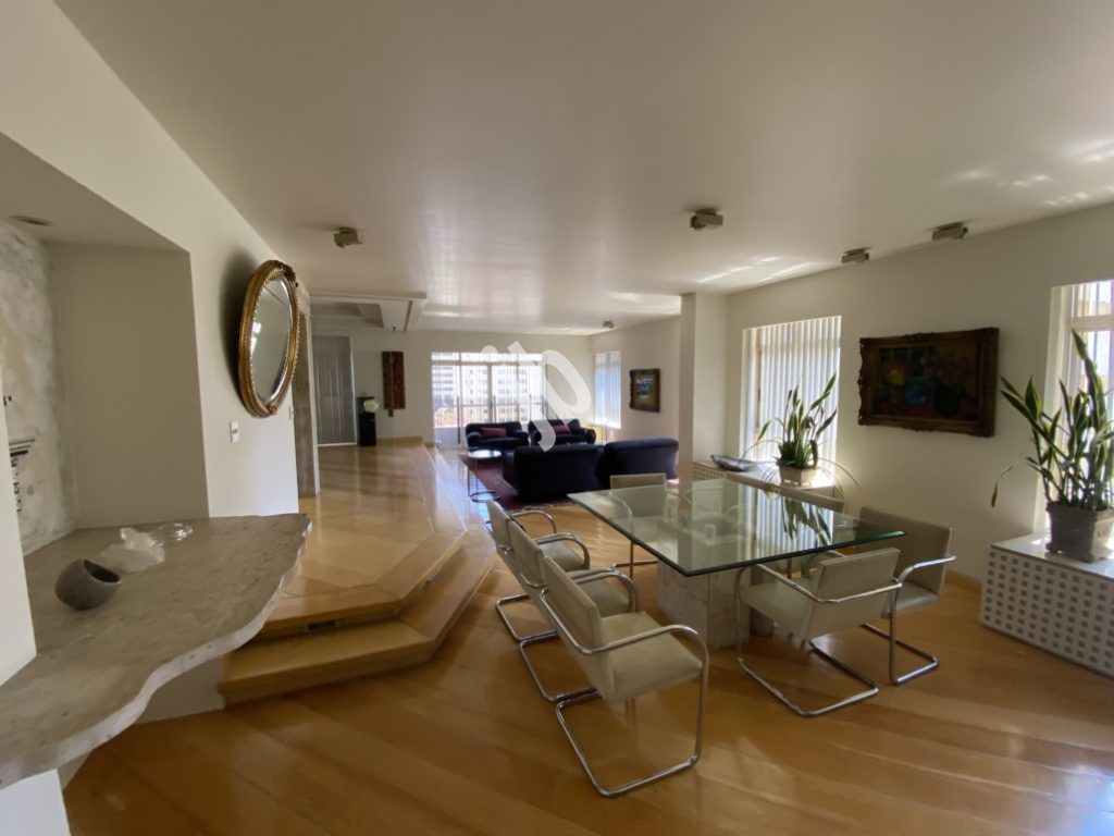 Lourdes – Apartamento 4 quartos, 241 m² para locação