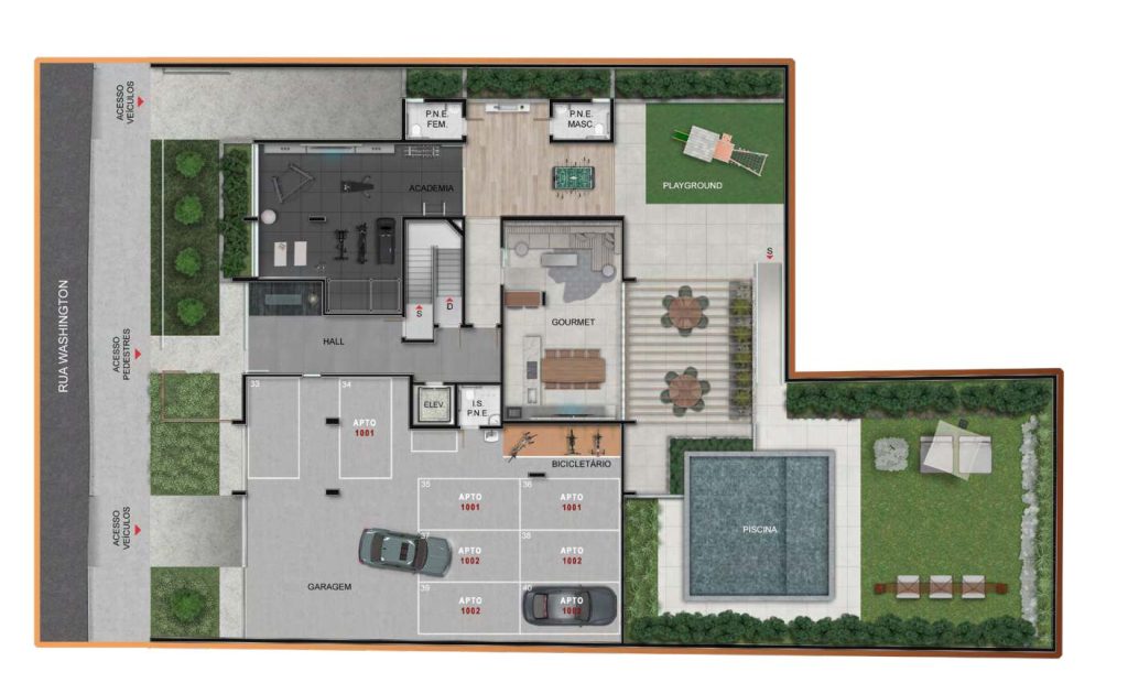 Sion – Lançamento 3 quartos, 90 m²