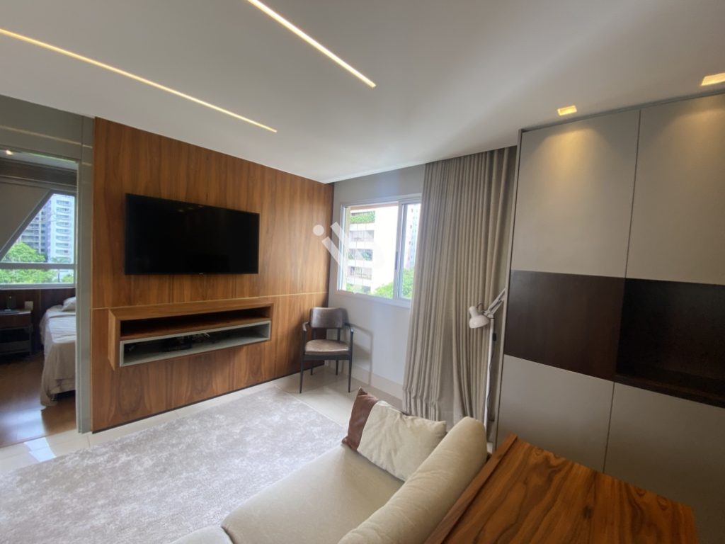 Lourdes – Lindo ap 1 quarto 100% mobiliado