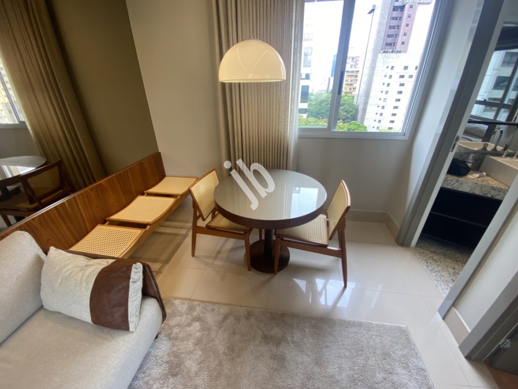 Lourdes – Lindo ap 1 quarto 100% mobiliado